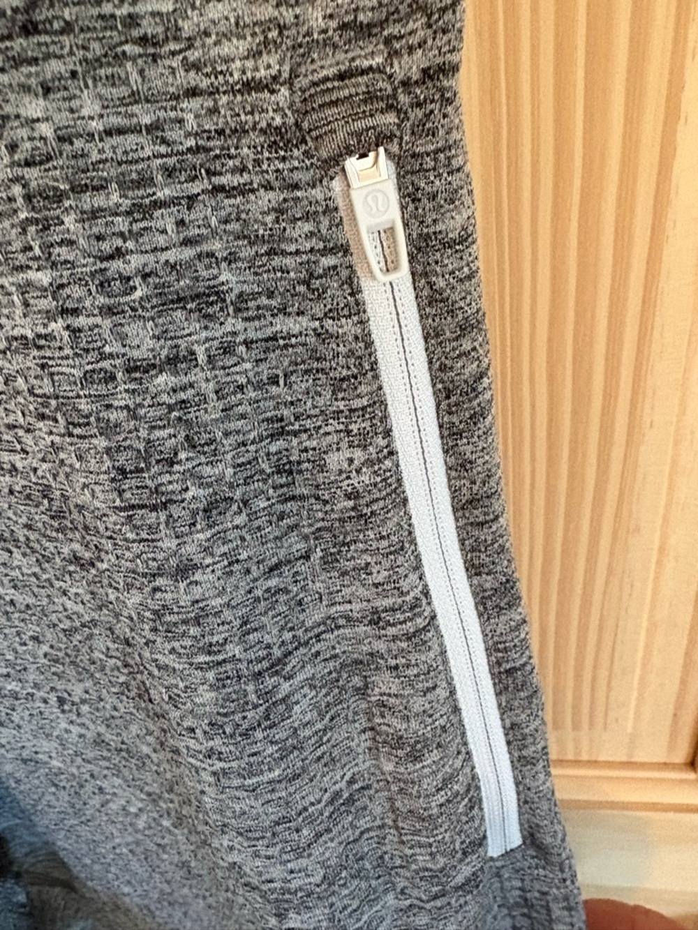 Lululemon Engineered Warmth Merino Wool Jogger Vapor/Gull Grey/Black. Size XL. - Picture 6 of 15
